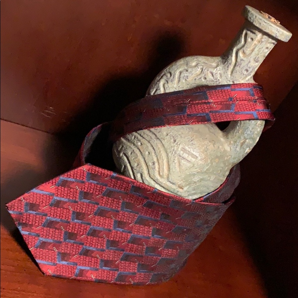 Fabio Fazio Classic Neckwear Hand Made Pure Silk! - Picture 3 of 4